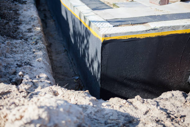 Professional Exterior Waterproofing technician working in Arcola, IN
